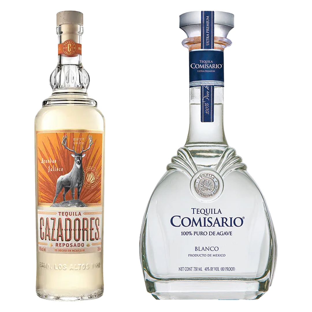 Cazadores Tequila Reposado & Comisario Tequila Blanco Bundle