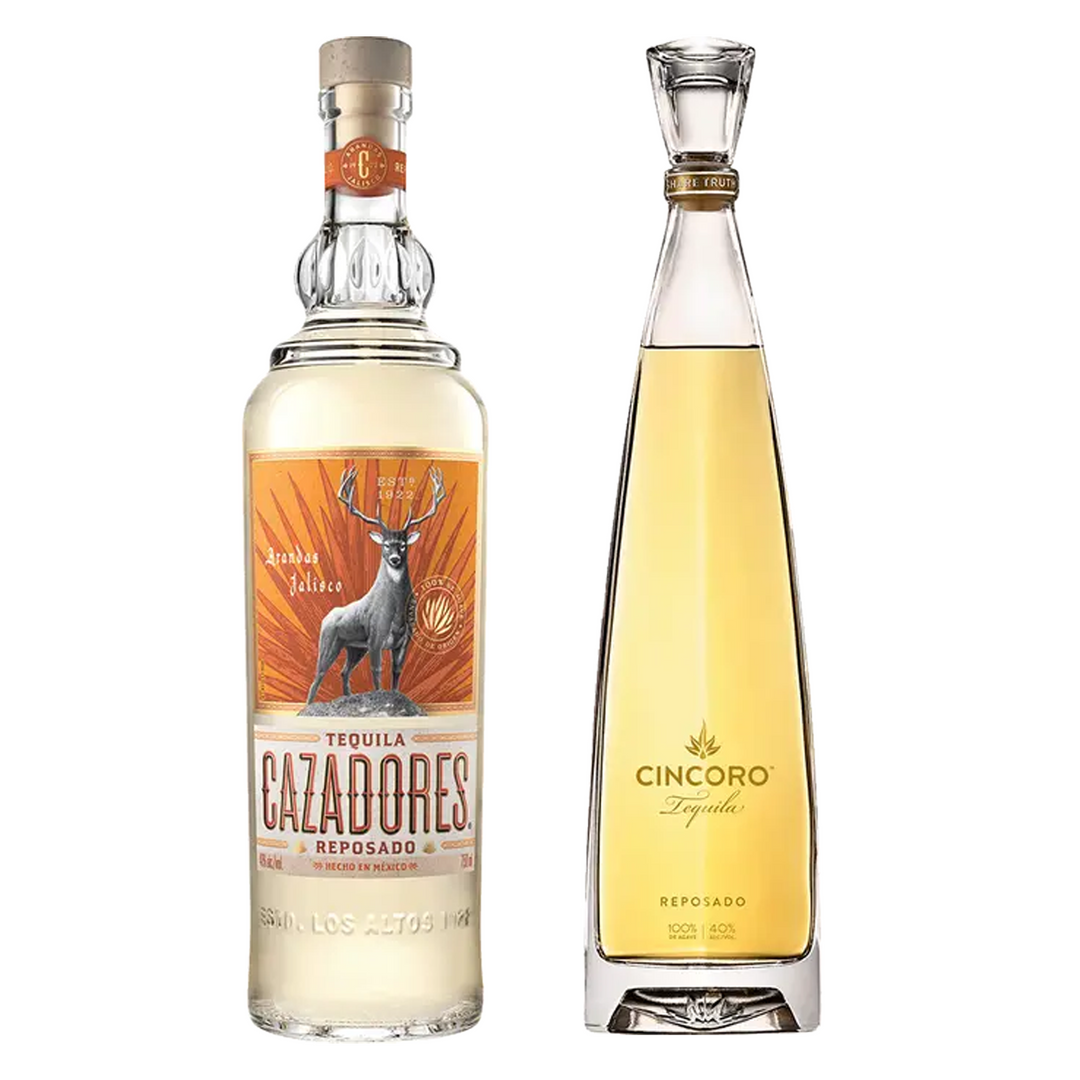 Cazadores Tequila Reposado & Cincoro Tequila Reposado Bundle