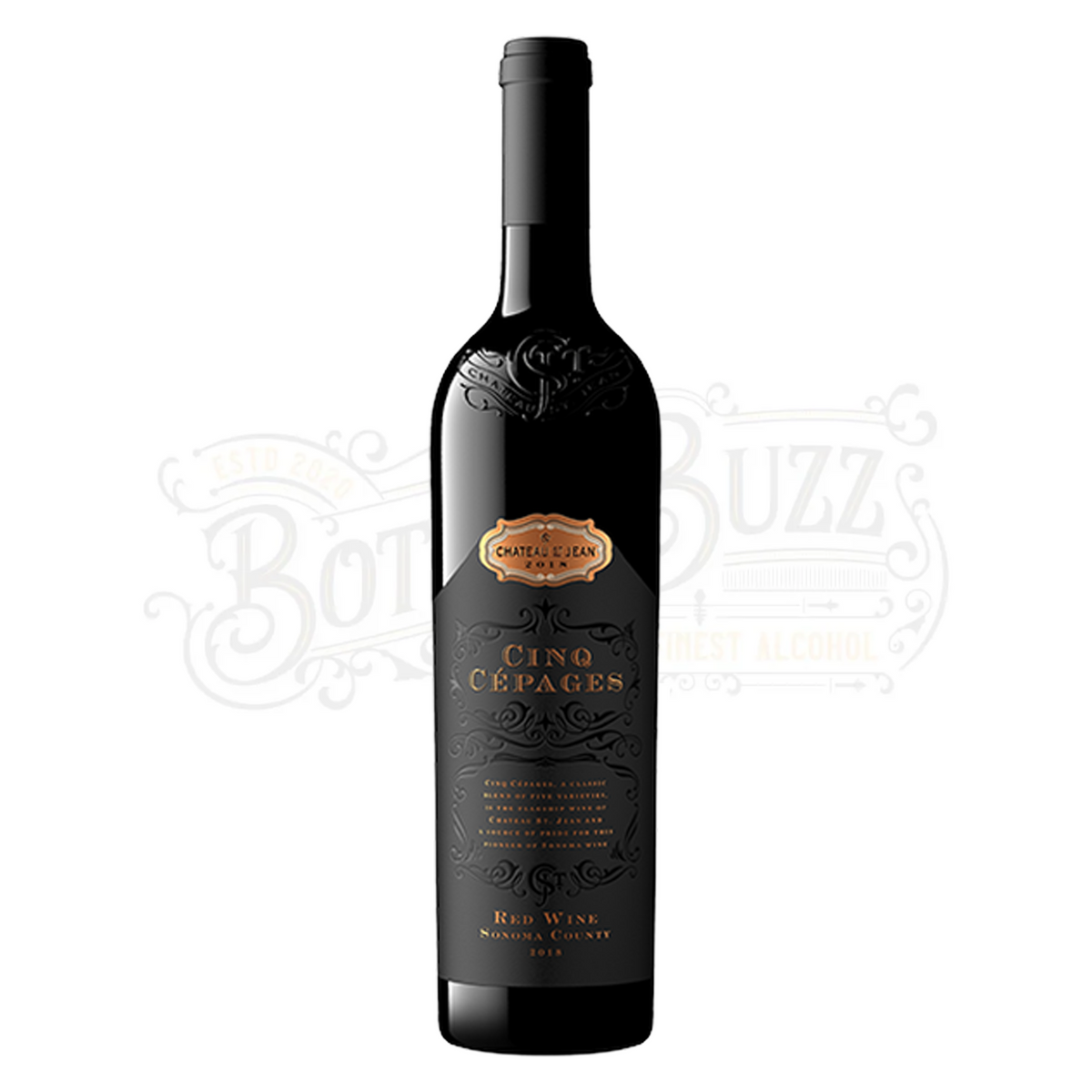 Chateau St. Jean Red Wine Cinq Cepages Sonoma County 1.5L – BottleBuzz