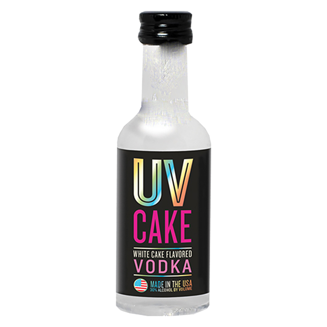 Uv Cake Flavored Vodka 50 ml 10 Pack