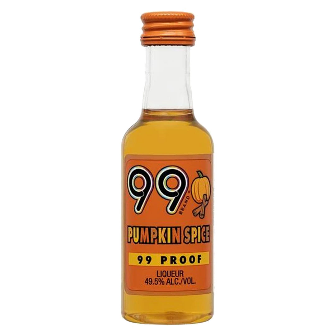 99 Brand Pumpkin Spice Liqueur 50 ml 12 Pack