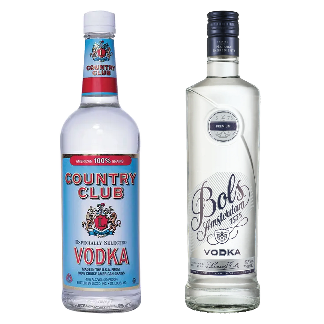 Country Club Vodka & Bols Spirits Vodka Bundle