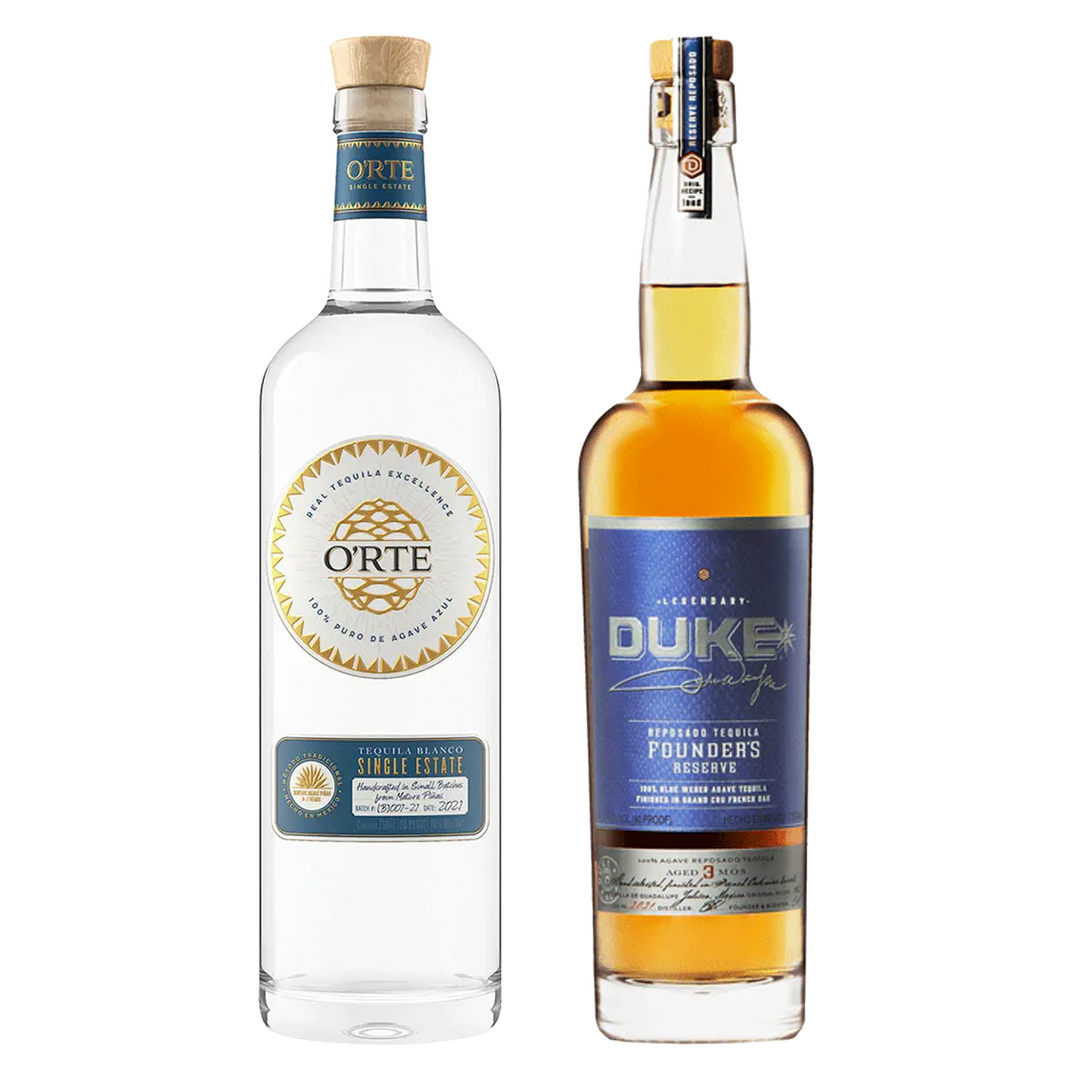 El Luchador Tequila Reposada & Duke Tequila Reposado Founder's Reserve Bundle