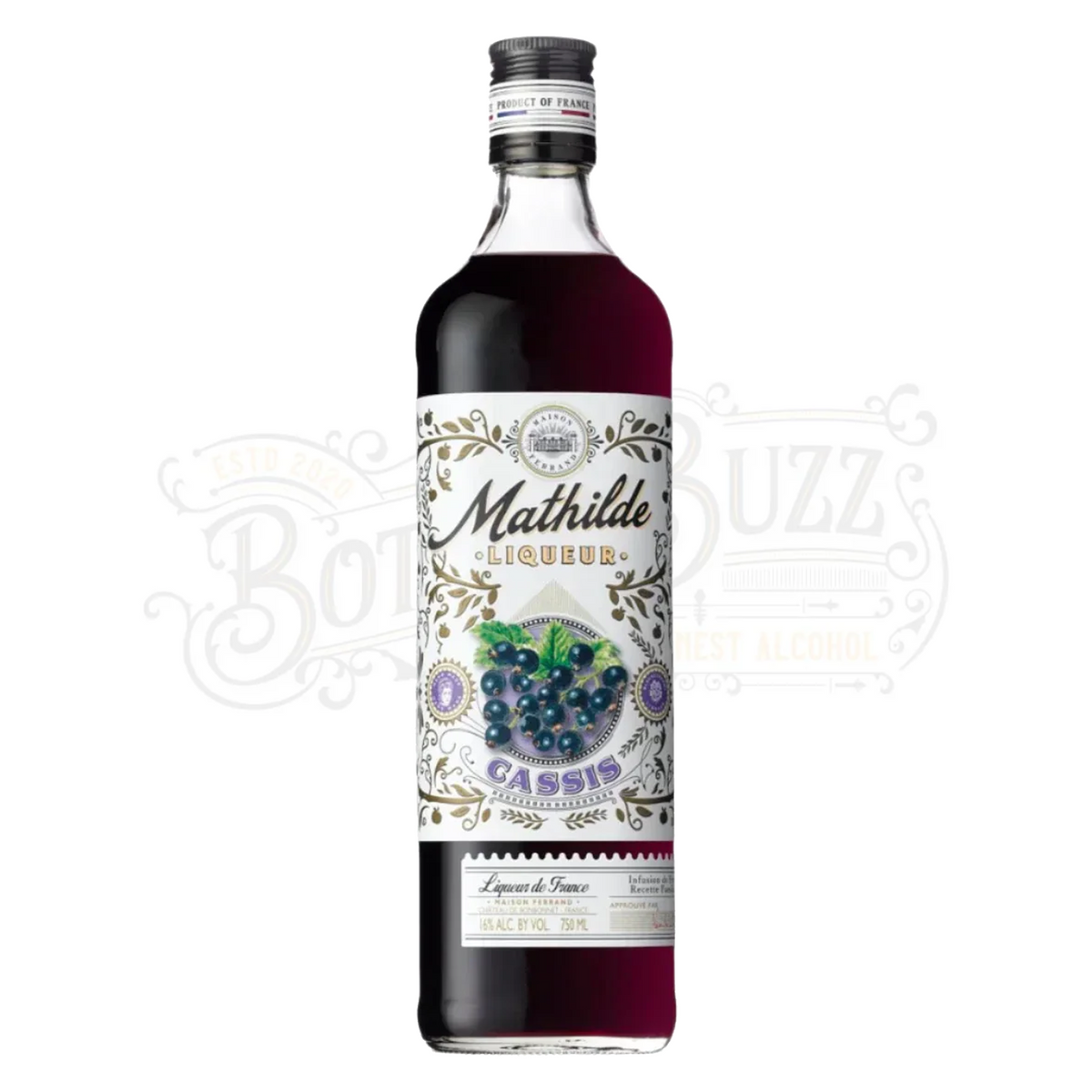 Mathilde Cooking Cream Mathilde Creme De Cassis De La Saintonge 375ml – BottleBuzz