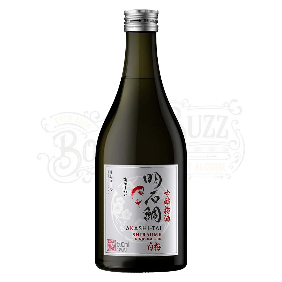 Akashi Tai Plum Flavored Sake Shiraume Ginjo Umeshu 500 ml