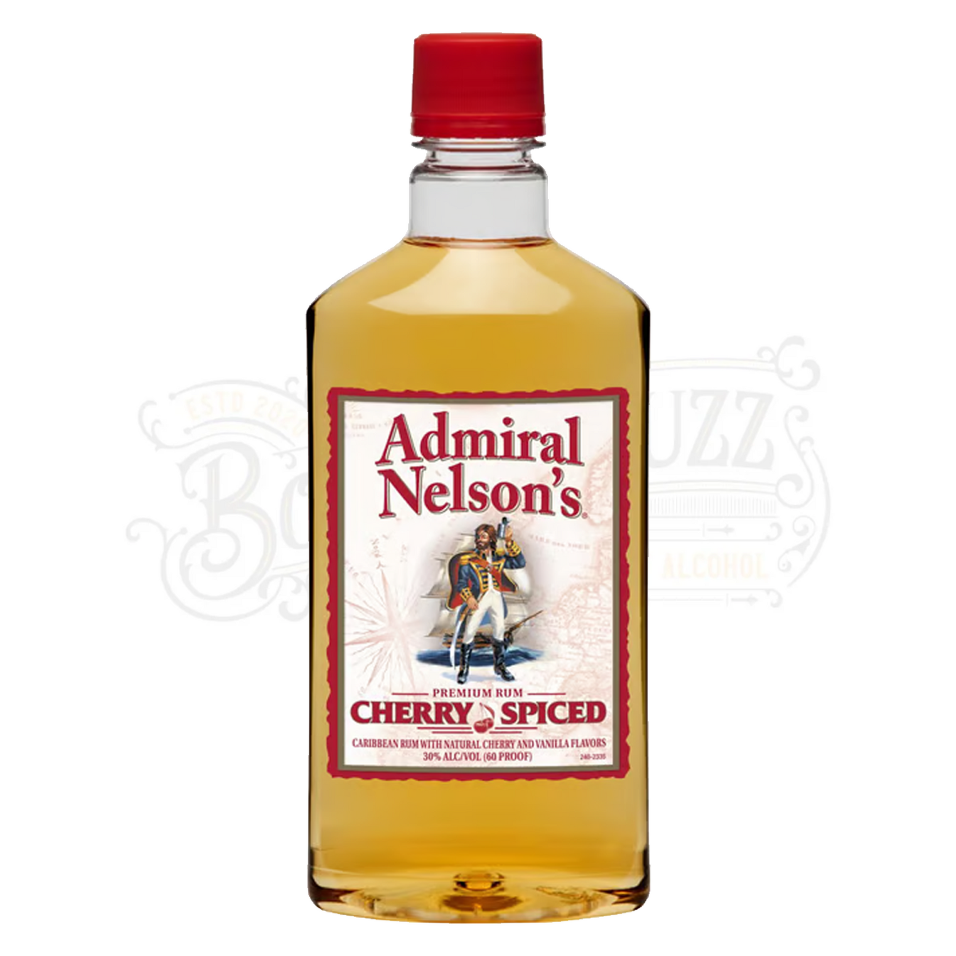 Marvel マルベル Fragrant　Check　Onepiece Admiral Nelson's Cherry Spiced Rum 375ml – BottleBuzz