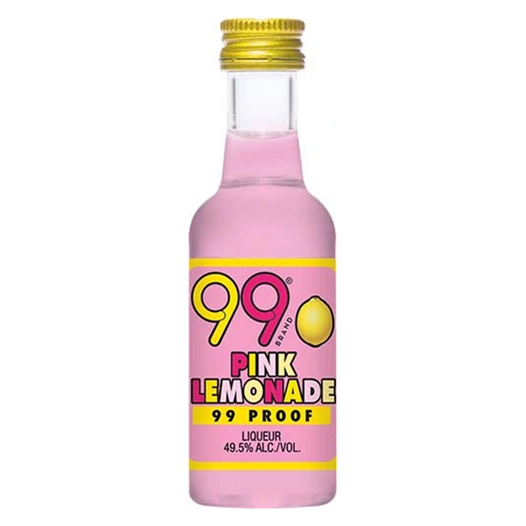 99 Brand Pink Lemonade Liqueur 50 ml 12 Pack