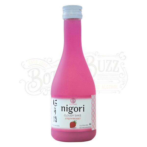 すっきり苺 Ozeki Nigori Strawberry Sake 300ml – BottleBuzz