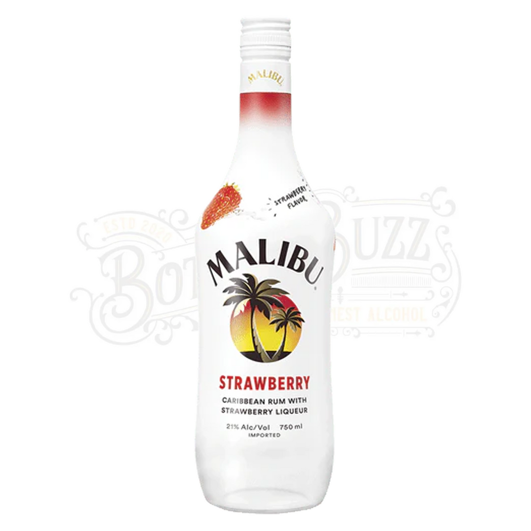 Malibu Strawberry Flavored Rum 1.75 L