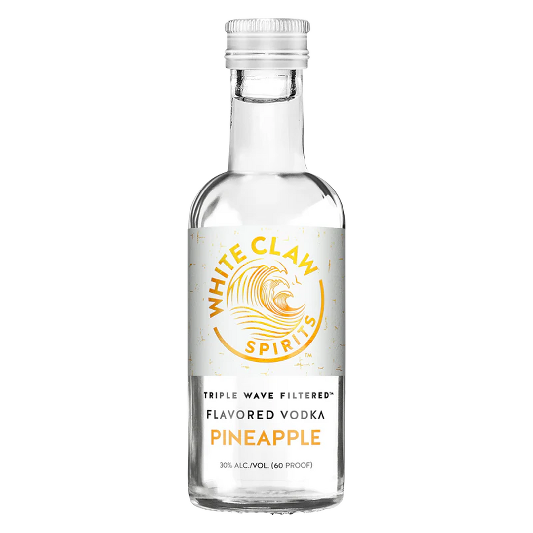 White Claw Flavored Vodka Pineapple 50 ml 10 Pack