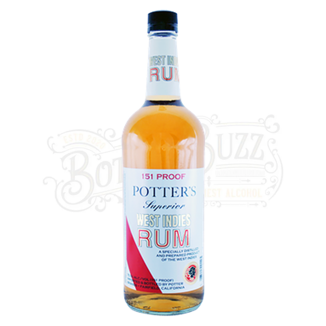 Potter's Overproof Rum Superior 151