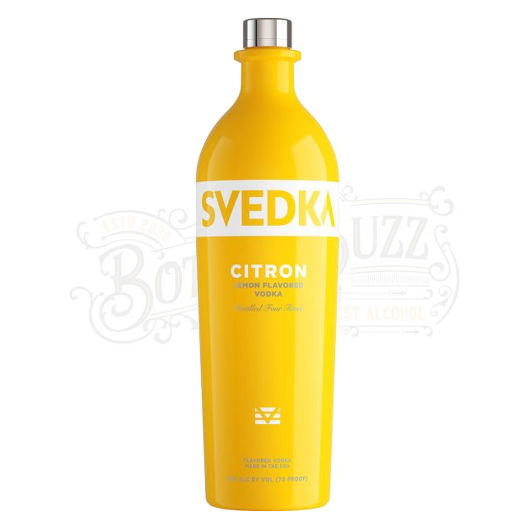 Svedka Lemon Flavored Vodka Citron 1.75 L