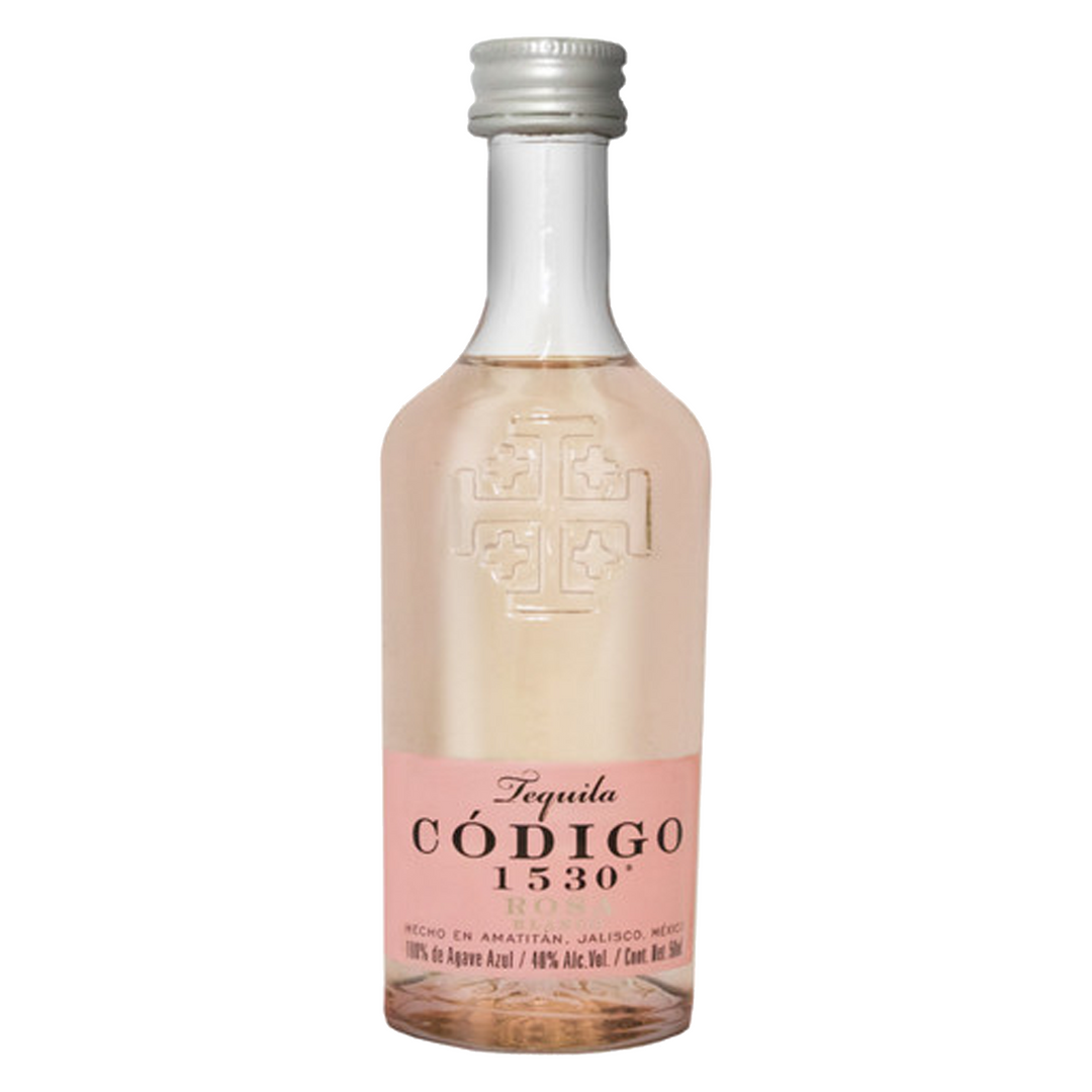 Codigo 1530 Tequila Blanco Rosa 50 ml 12 Pack