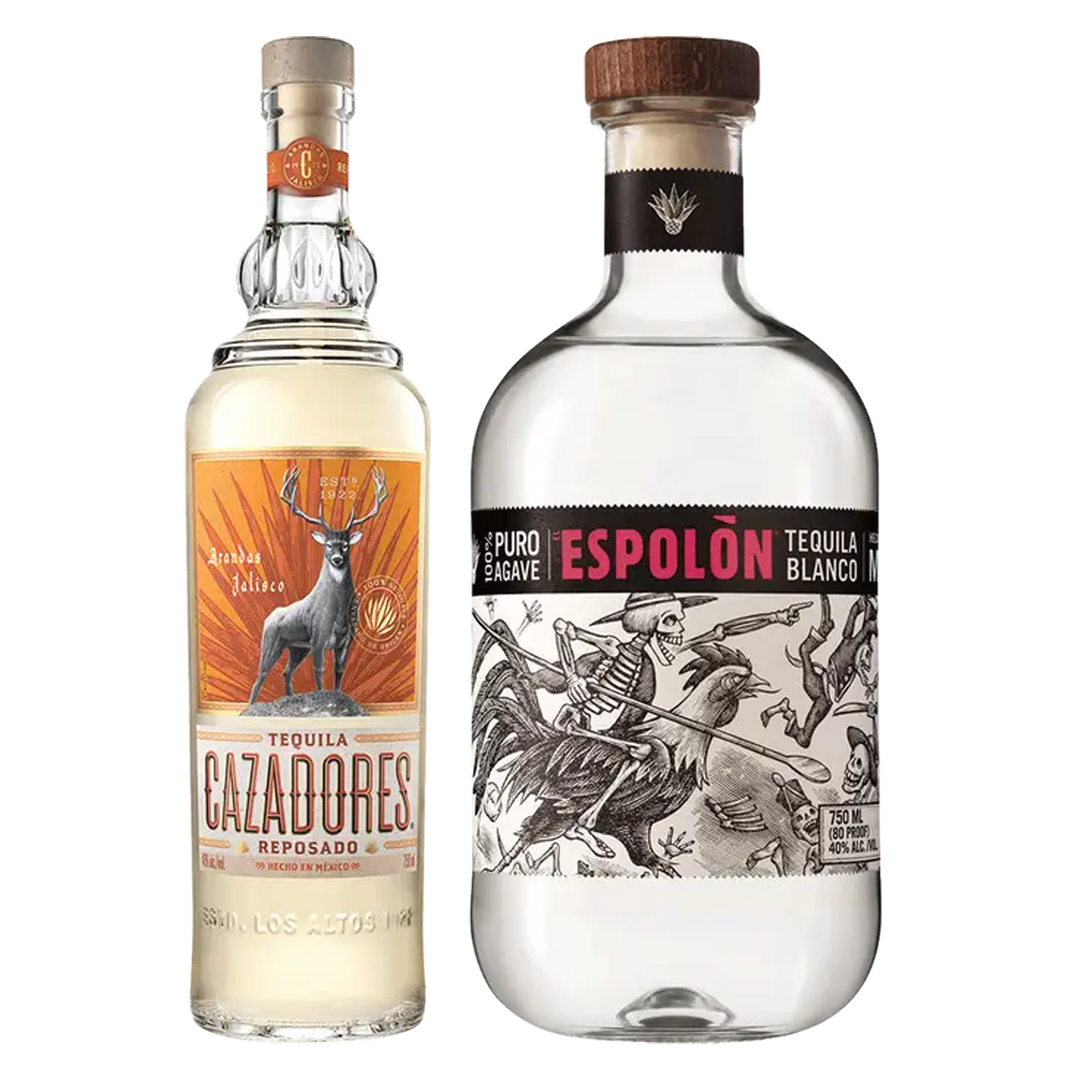 Cazadores Tequila Reposado & Espolon Tequila Blanco Bundle