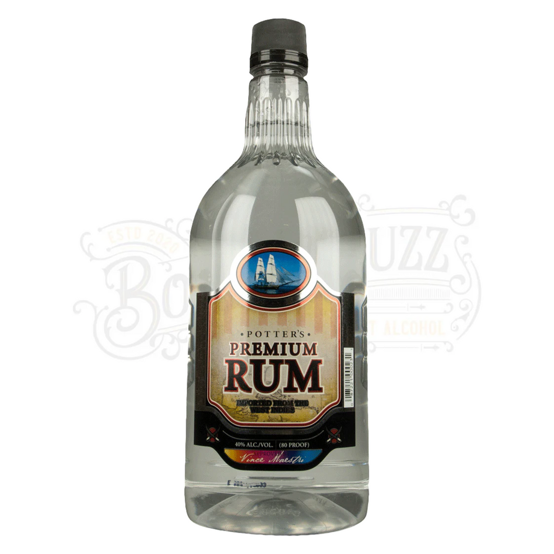 Potter's Superior White Rum 1.75 L