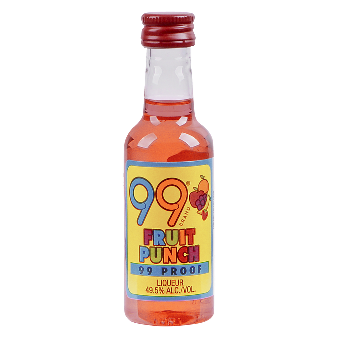99 Brand Berry Fruit Punch Liqueur 50 ml 12 Pack