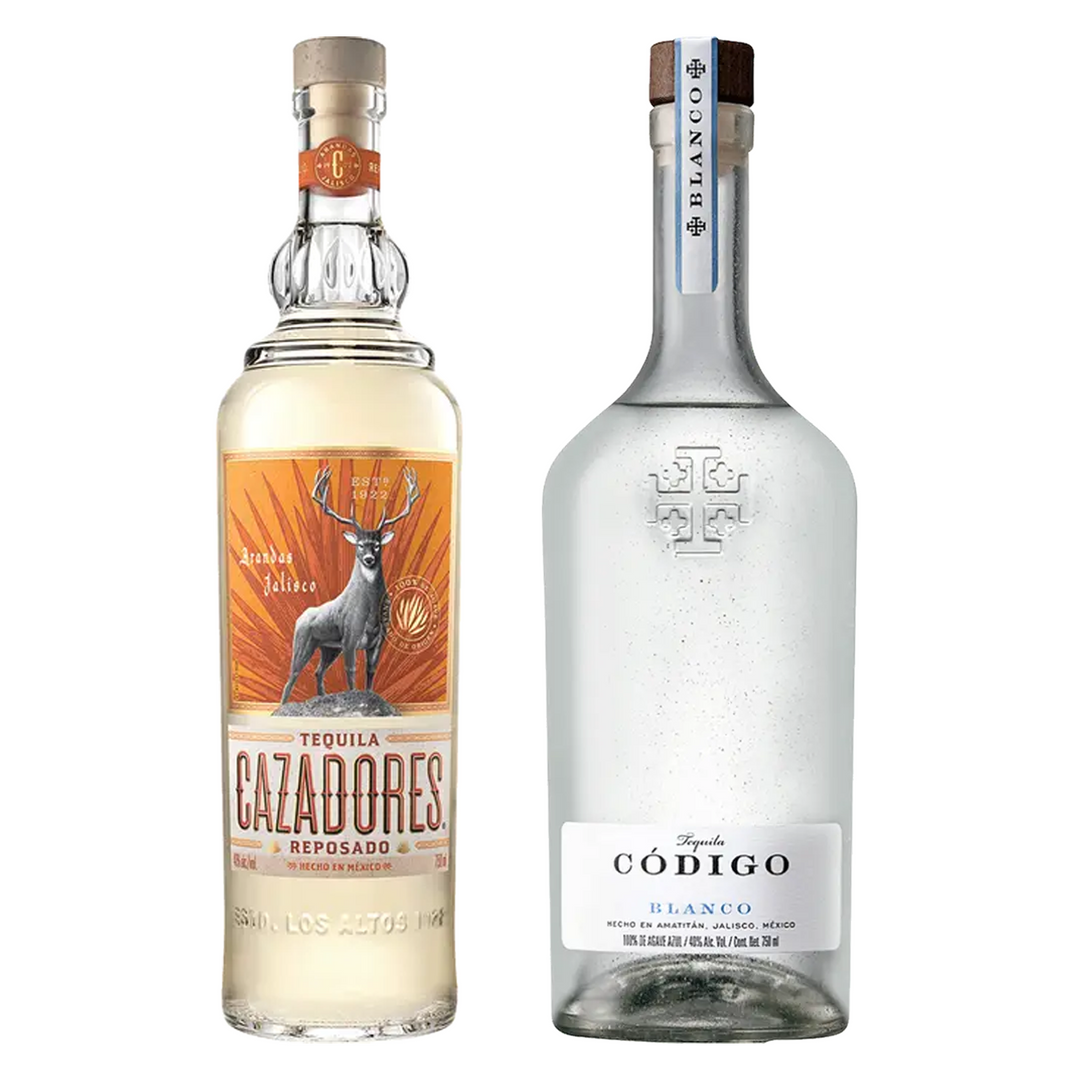 Cazadores Tequila Reposado & Codigo 1530 Tequila Blanco Bundle