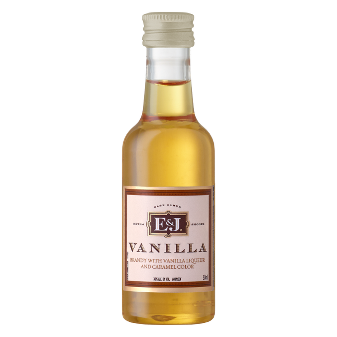 E&J Vanilla Brandy 50 ml 10 Pack