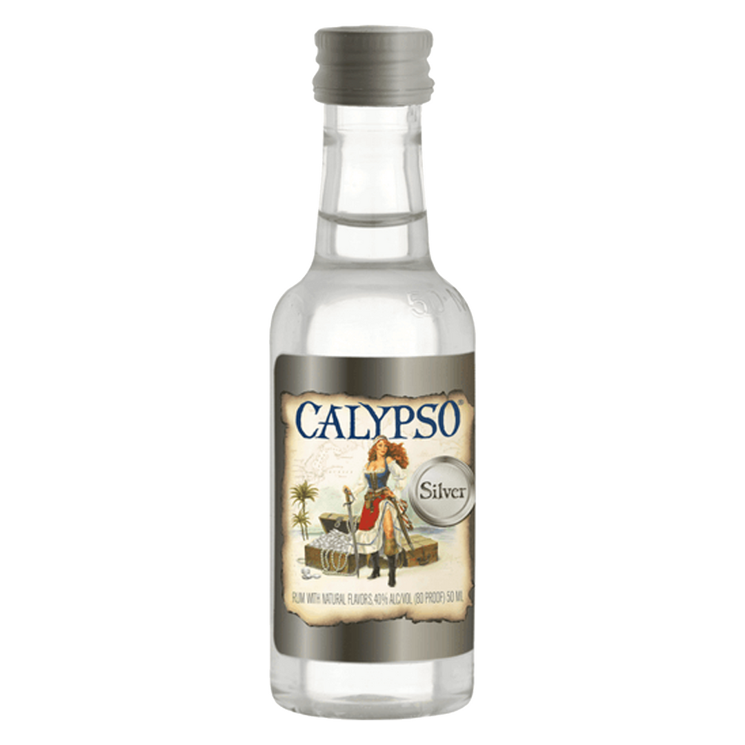 Calypso Silver Rum 50 ml 12 Pack