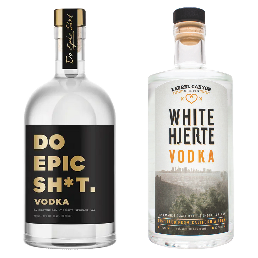 Do Epic Sh*t Vodka & White Hjerte Vodka Small Batch Bundle