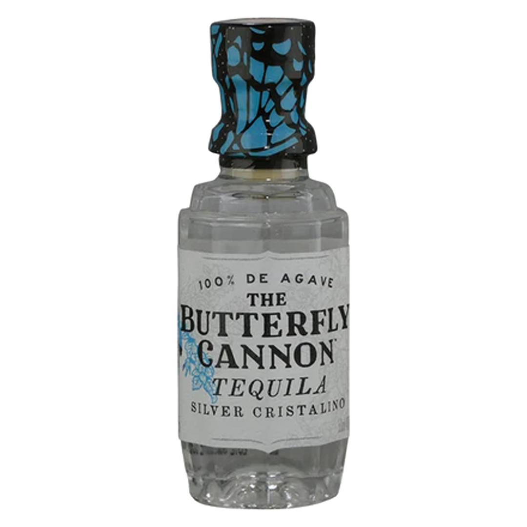 Butterfly Cannon Silver Tequila 50 ml 15 Pack