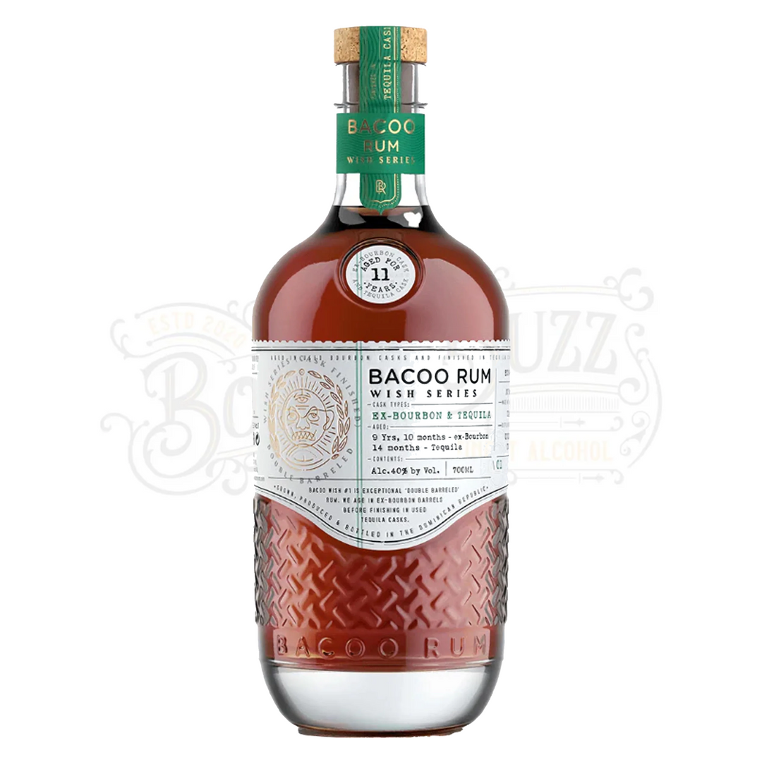 Bacoo Aged Rum Tequila Cask Finish Wish Series 11 Yr 700 ml