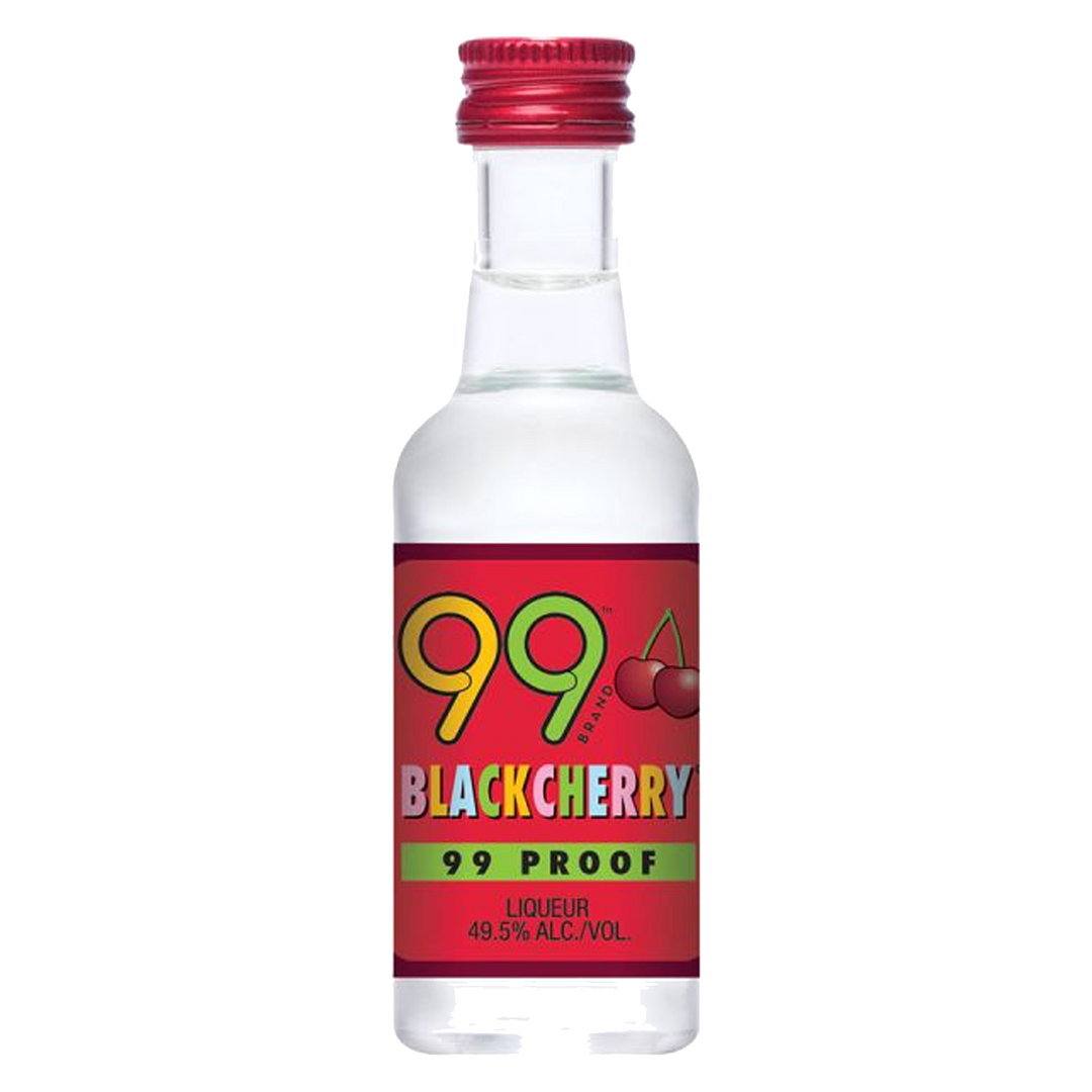 99 Brand Black Cherry Schnapps 50 ml 12 Pack