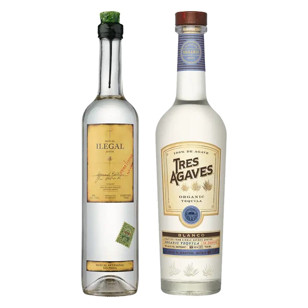 Ilegal Mezcal Joven Special Edition & Tres Agaves Tequila Blanco Bundle