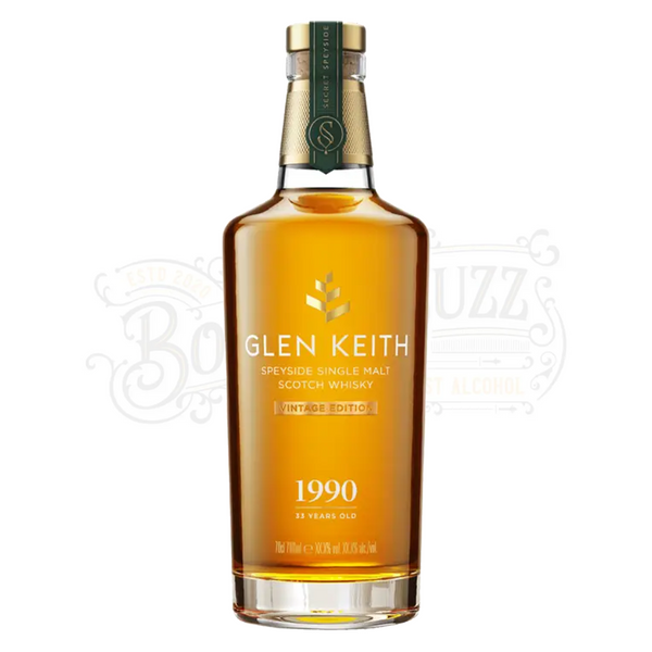 Glen Keith Single Malt Scotch Secret Speyside 33 Year 700ml