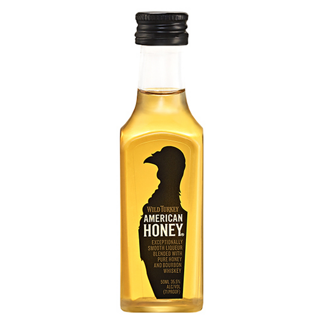 Wild Turkey Honey Whiskey Liqueur American Honey 50 ml 12 Pack
