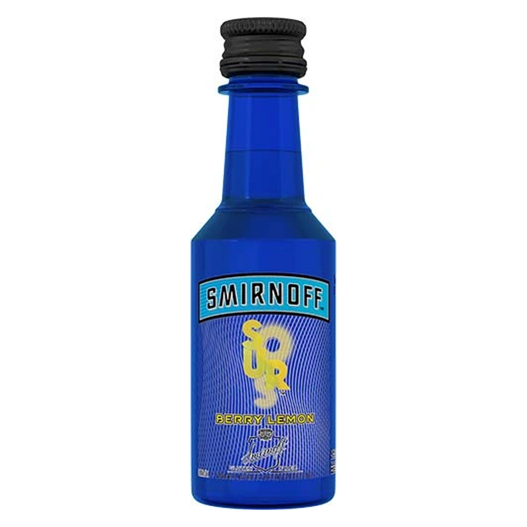 Smirnoff Berry Lemon Flavored Vodka Sours 50 ml 10 Pack