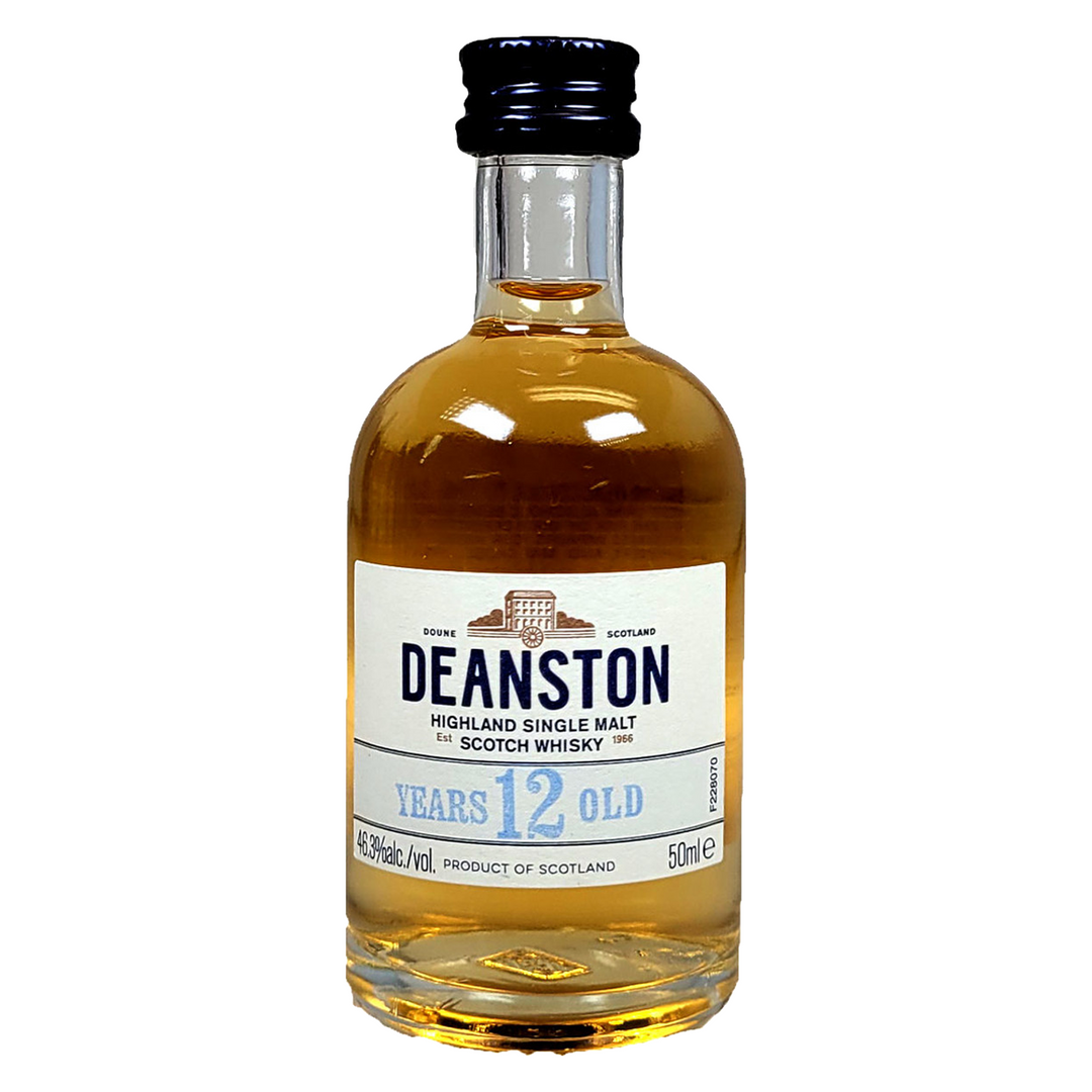 Deanston Single Malt Scotch 12 Yr 50 ml 12 Pack