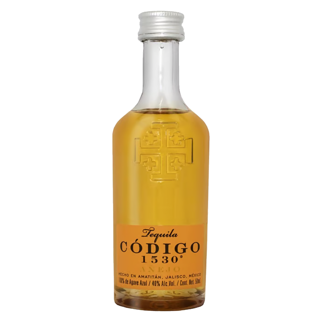 Codigo 1530 Tequila Anejo 50 ml 12 Pack
