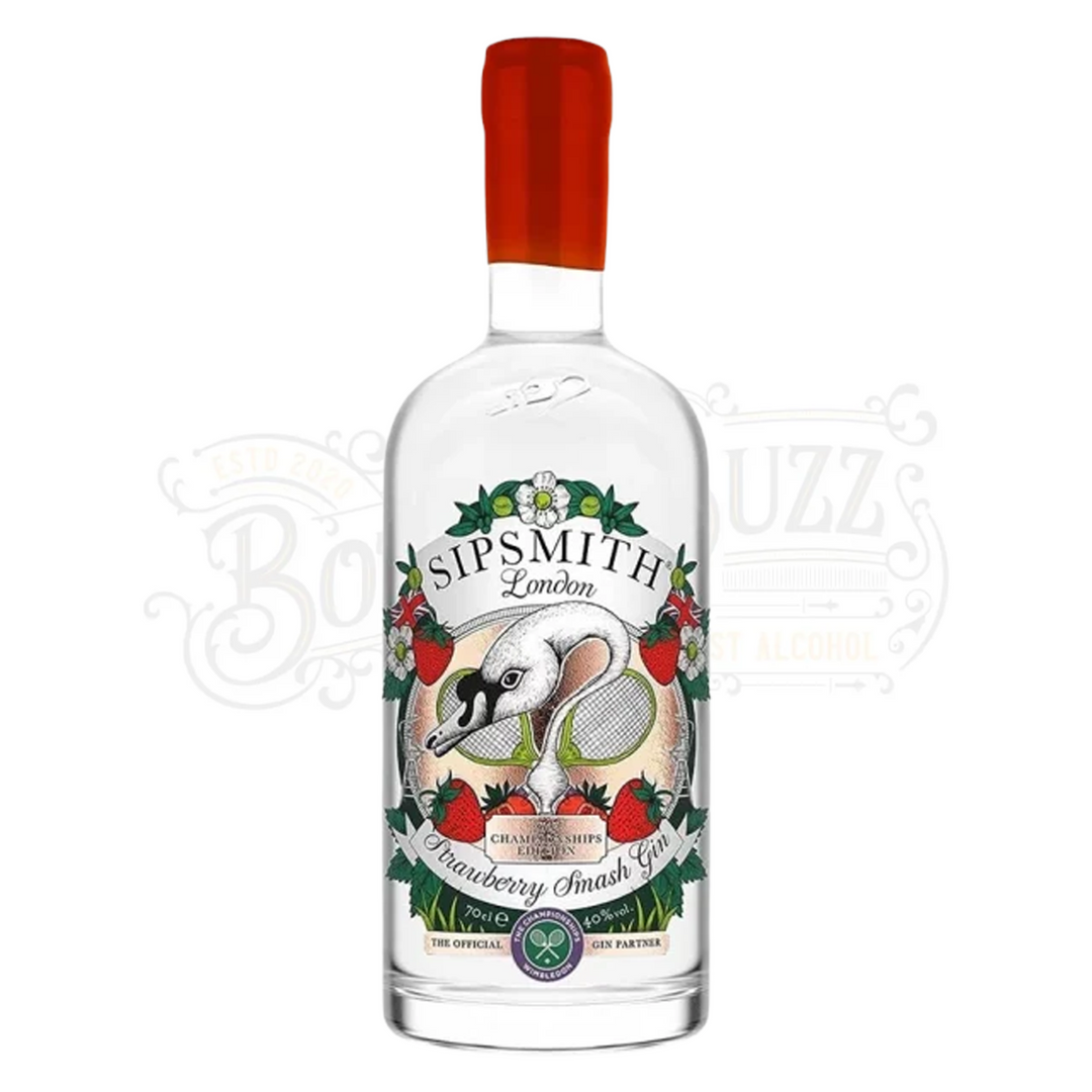 Sipsmith Strawberry Smash Flavored Gin Wimbledon