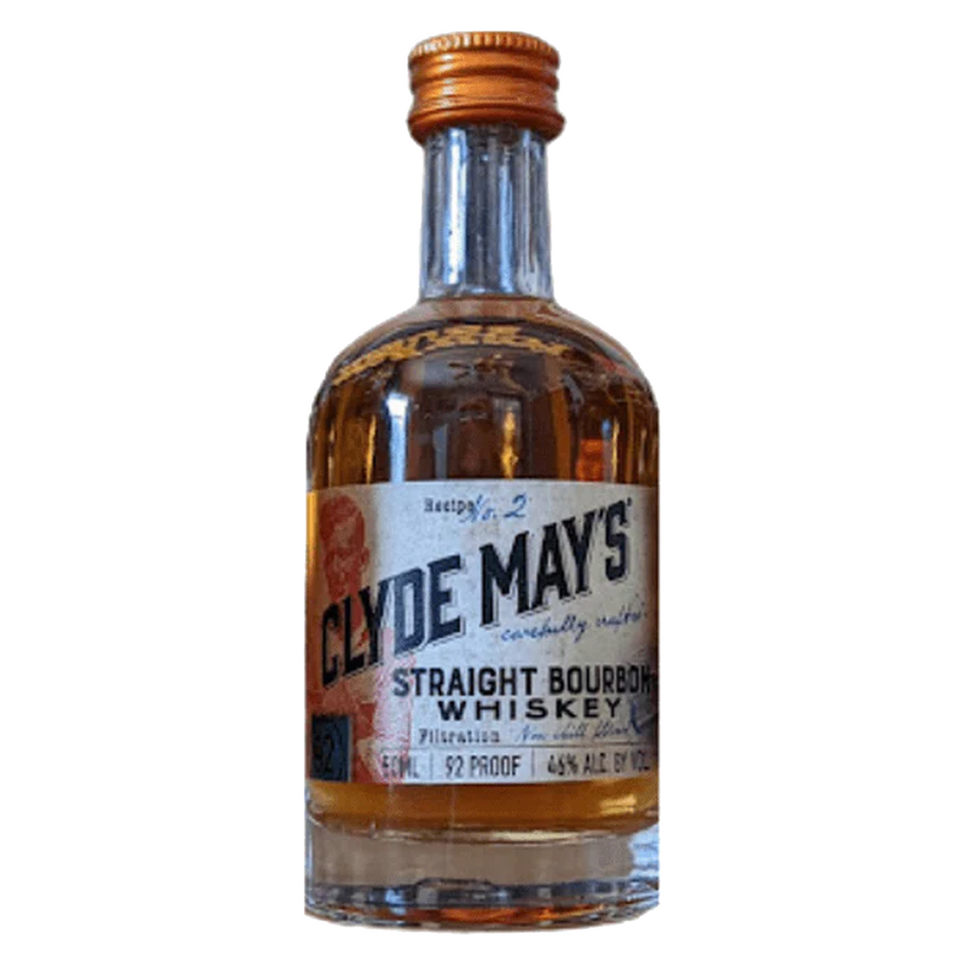 Clyde May's Straight Bourbon Whiskey 50 ml 10 Pack