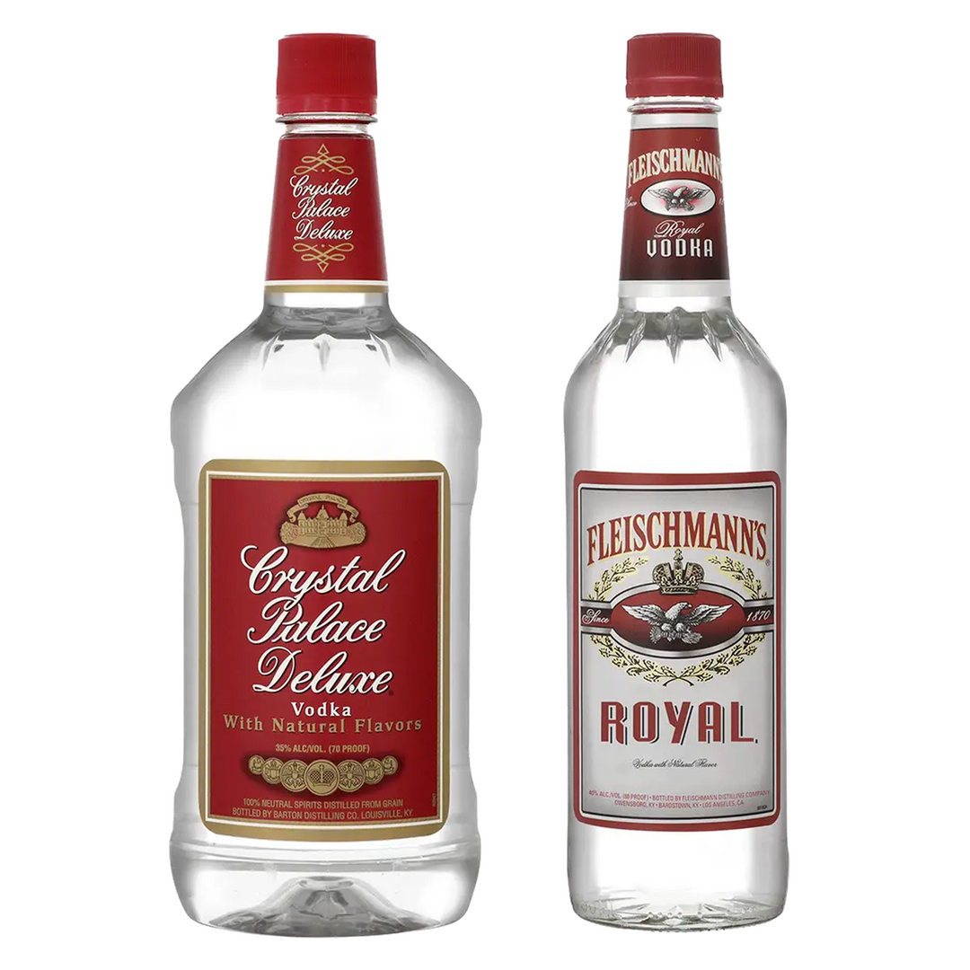 Crystal Palace Vodka & Fleischmann's Vodka Bundle