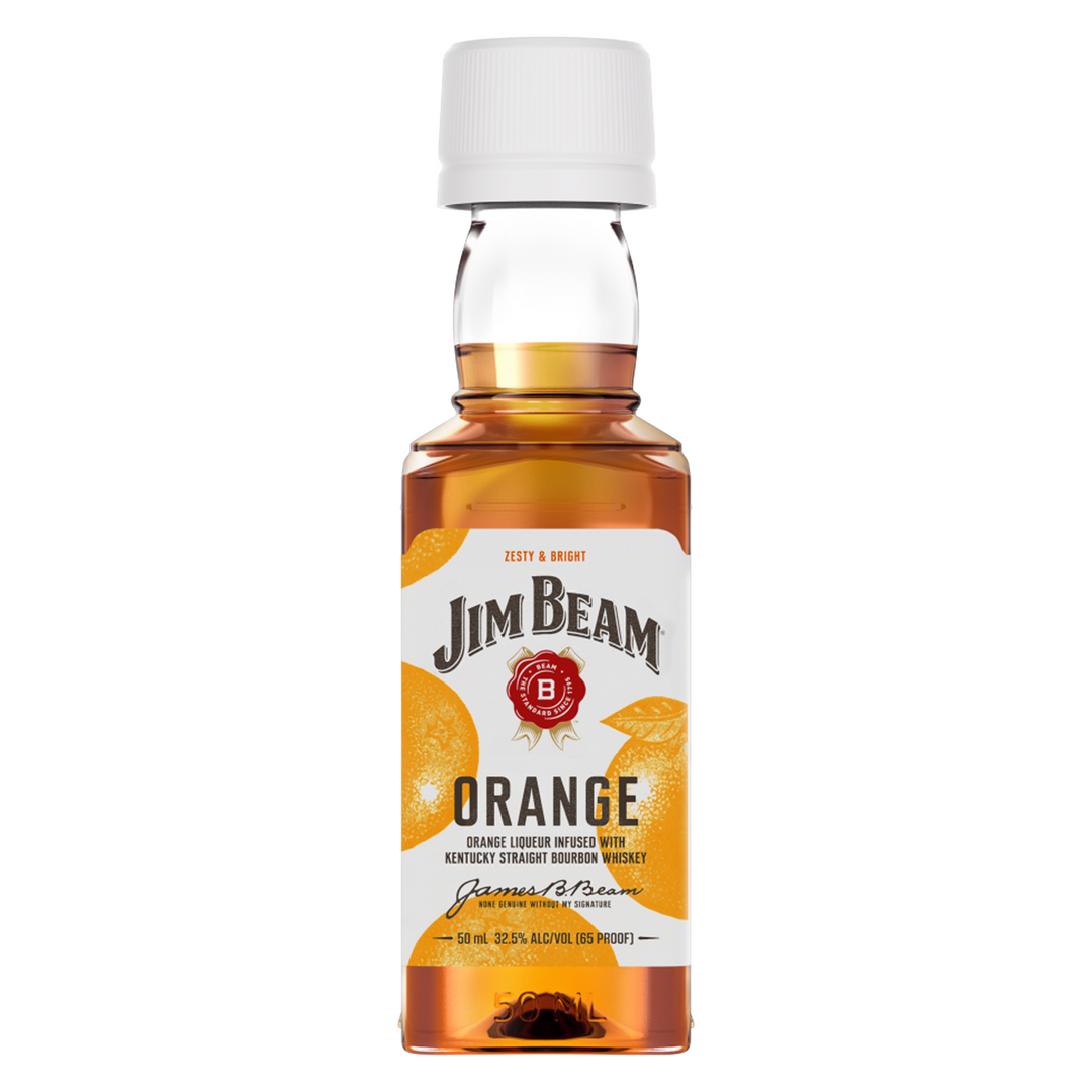 Jim Beam Orange Flavored Whiskey 50 ml 10 Pack