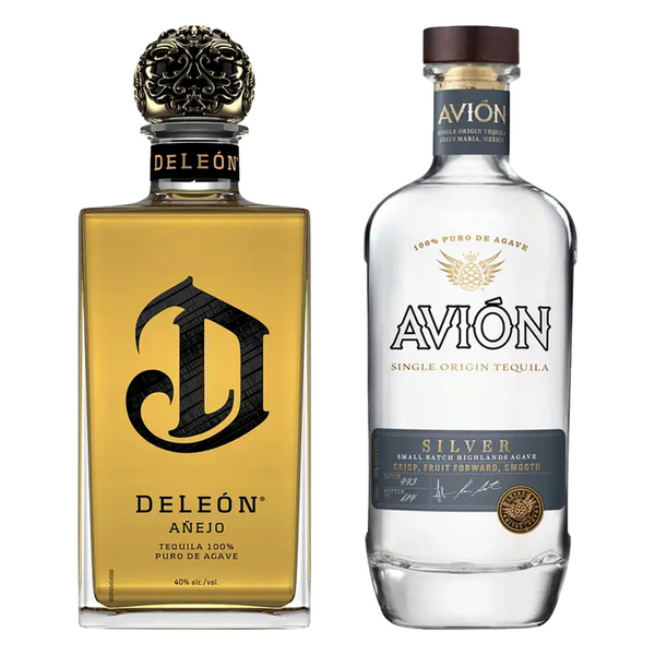 Deleon Tequila Anejo & Avion Tequila Silver Bundle – BottleBuzz