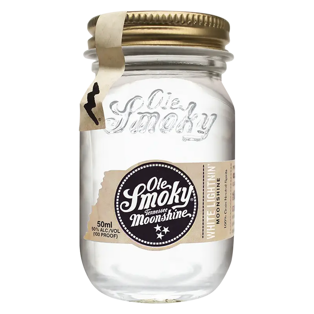 Ole Smoky White Lightnin' Moonshine 50ml 6 Pack