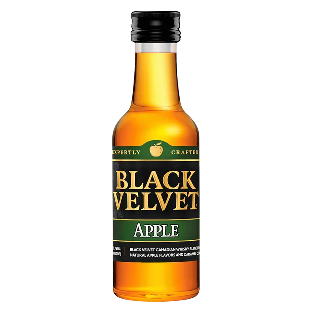 Black Velvet Apple Flavored Whisky 50ml 15 Pack