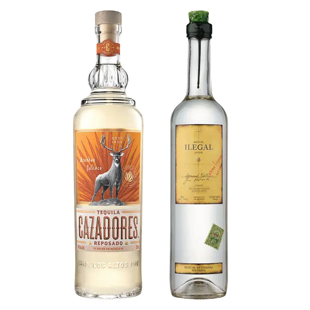Cazadores Tequila Reposado & Ilegal Mezcal Joven Bundle