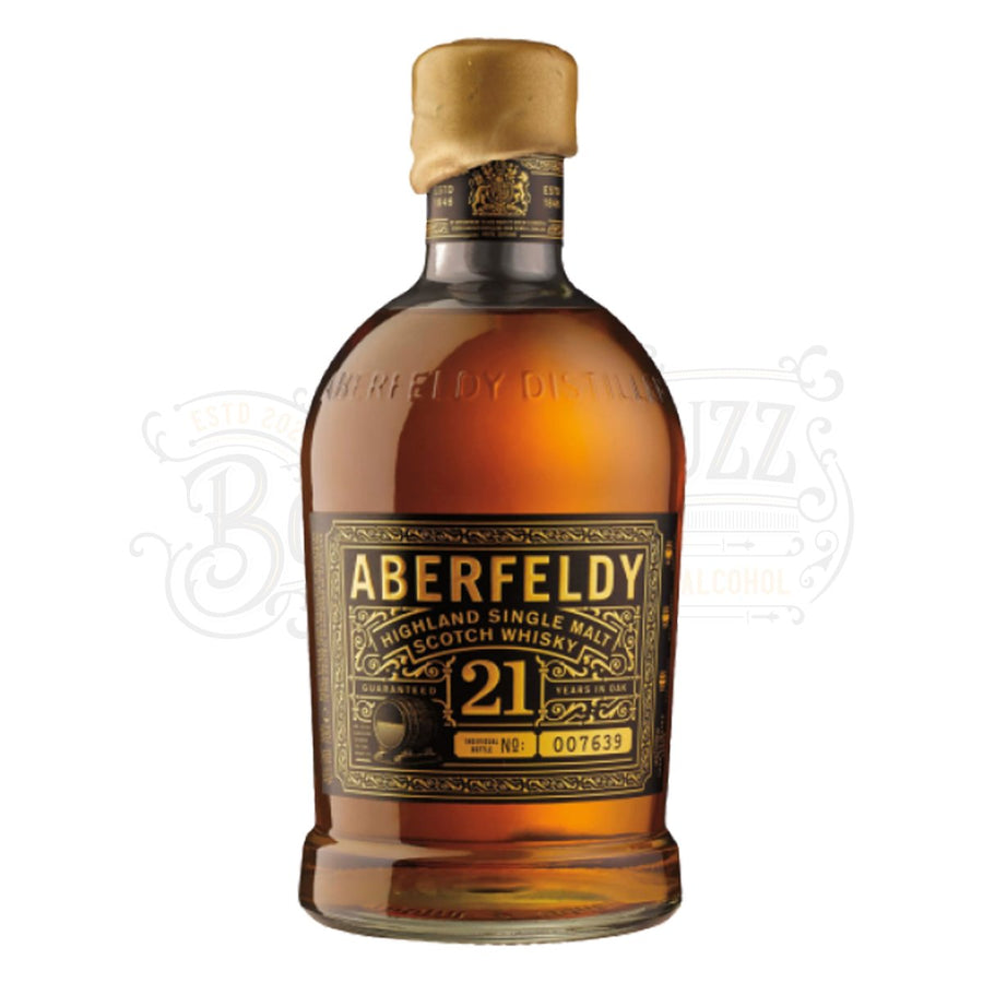 Aberfeldy 21 Year Old Single Malt Scotch Whisky - BottleBuzz