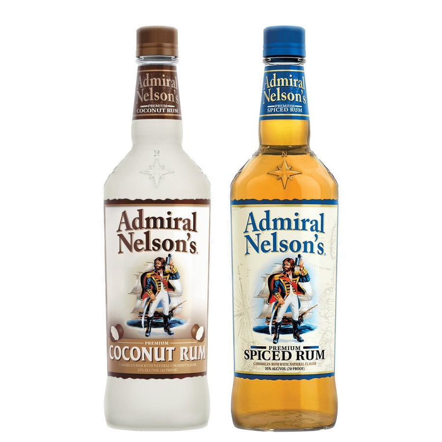 Admiral Nelson's Coconut Rum and Admiral Nelson's Spiced Rum