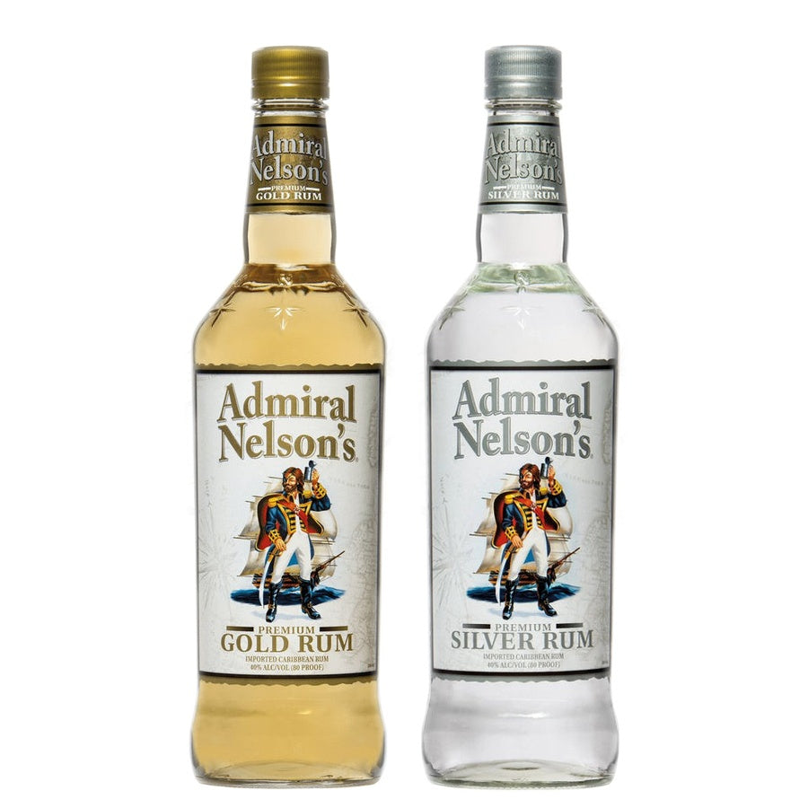 Admiral Nelson's Gold Rum and Admiral Nelson's Silver Rum