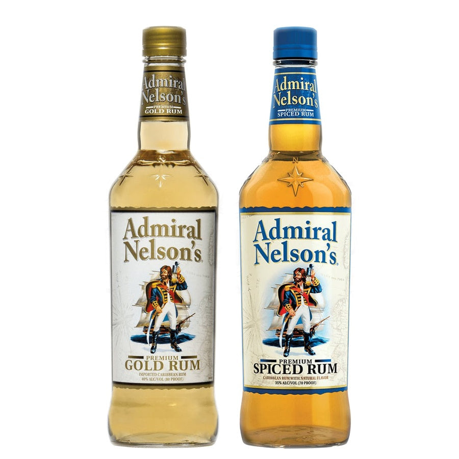 Admiral Nelson's Gold Rum and Admiral Nelson's Spiced Rum