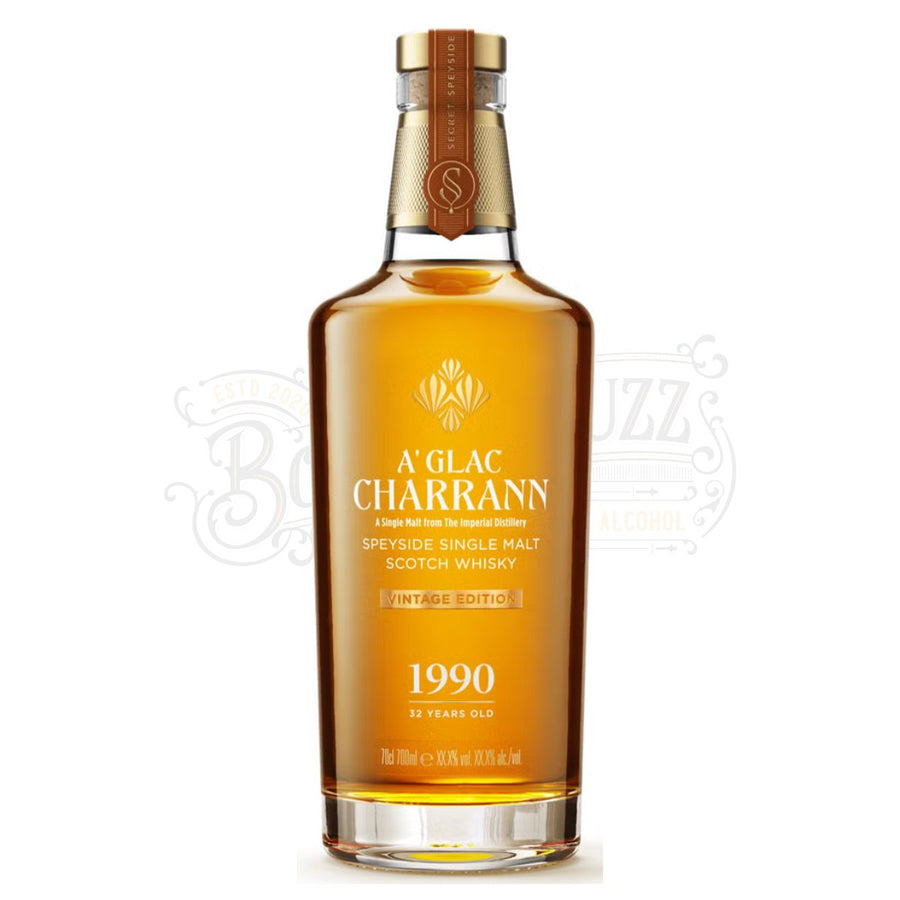 A'glac Charrann Single Malt Scotch Secret Speyside 1990 32 Yr 97 - BottleBuzz