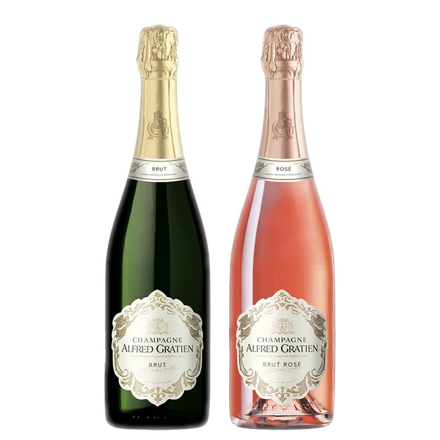 Alfred Gratien Champagne Brut and Alfred Gratien Champagne Brut Rose