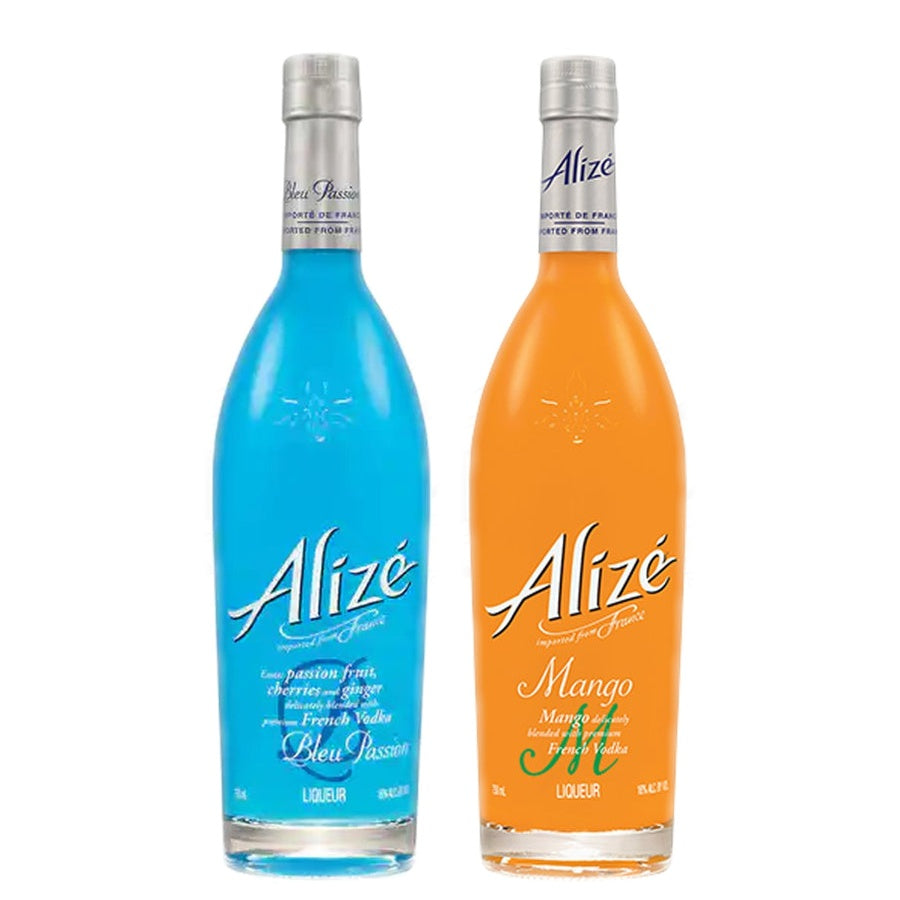 Alize Bleu Passion and Alize Mango Passion
