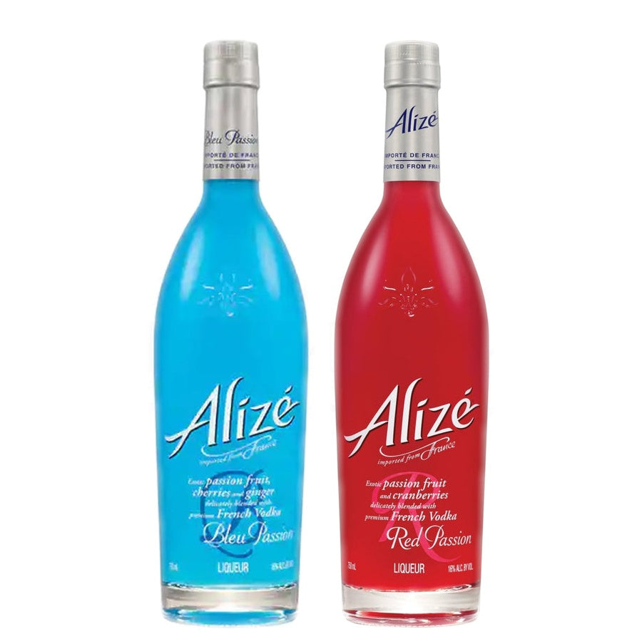 Alize Bleu Passion and Alize Red Passion