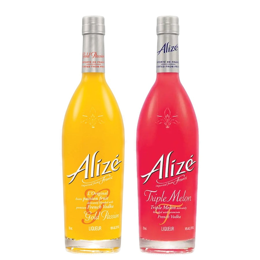 Alize Gold Passion and Alize Triple Melon Liqueur